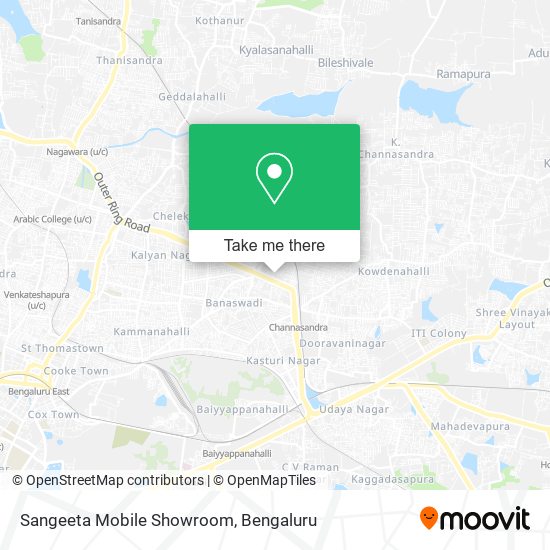 Sangeeta Mobile Showroom map