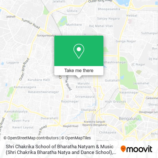 Shri Chakrika School of Bharatha Natyam & Music (Shri Chakrika Bharatha Natya and Dance School) map