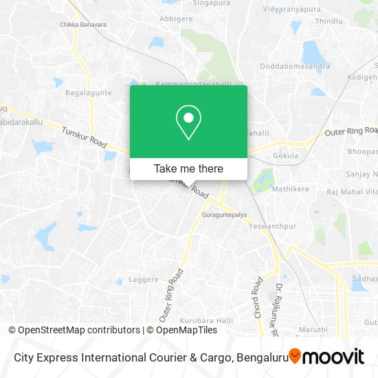 City Express International Courier & Cargo map