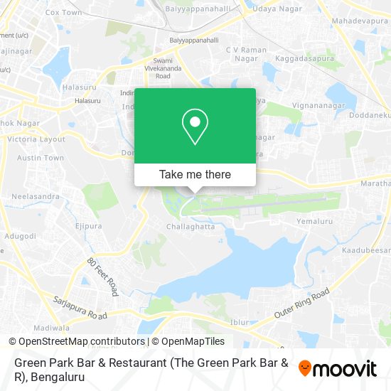 Green Park Bar & Restaurant (The Green Park Bar & R) map