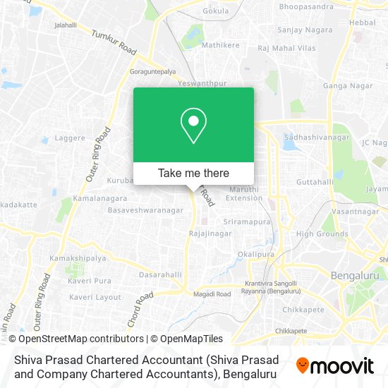 Shiva Prasad Chartered Accountant (Shiva Prasad and Company Chartered Accountants) map