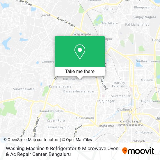 Washing Machine & Refrigerator & Microwave Oven & Ac Repair Center map