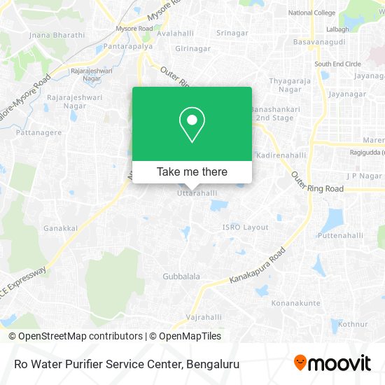 Ro Water Purifier Service Center map