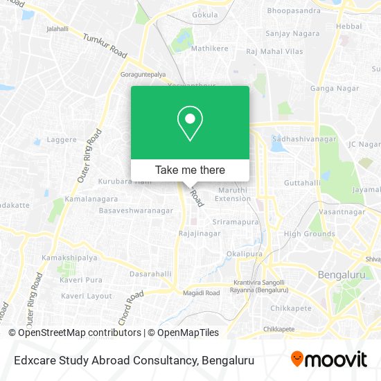 Edxcare Study Abroad Consultancy map