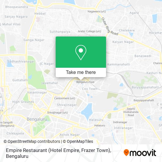Empire Restaurant (Hotel Empire, Frazer Town) map