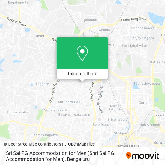 Sri Sai PG Accommodation for Men map