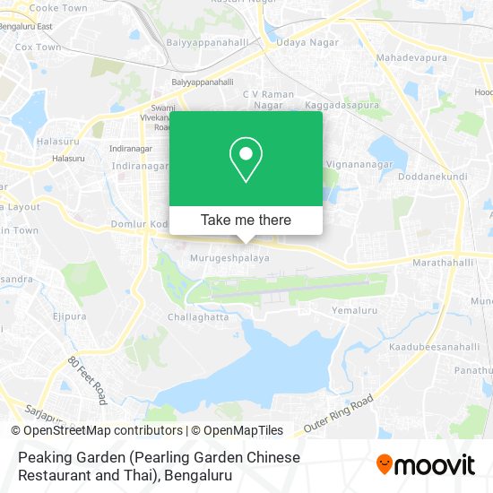 Peaking Garden (Pearling Garden Chinese Restaurant and Thai) map