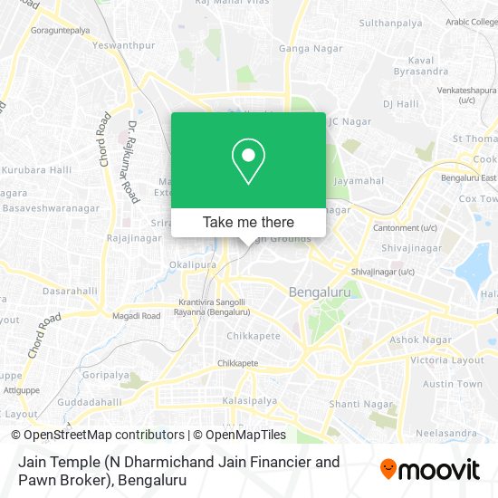 Jain Temple (N Dharmichand Jain Financier and Pawn Broker) map