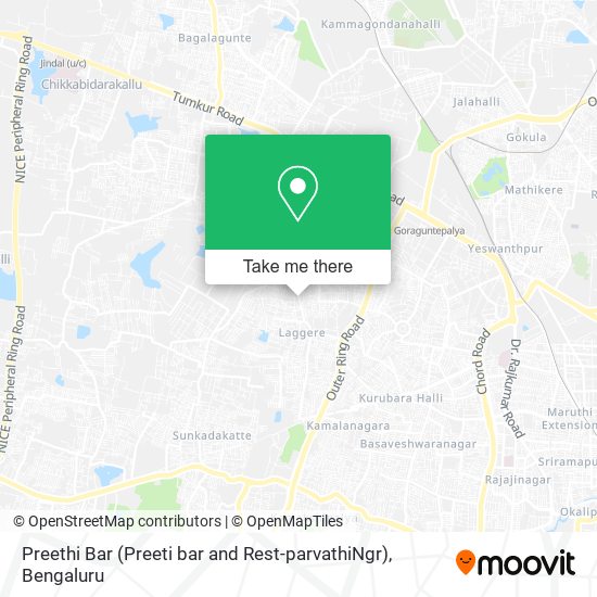 Preethi Bar (Preeti bar and Rest-parvathiNgr) map