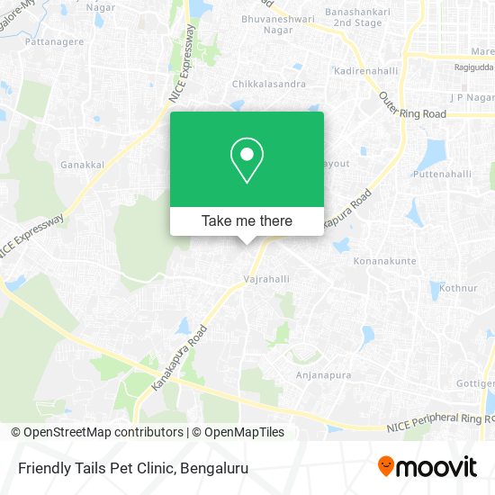 Friendly Tails Pet Clinic map