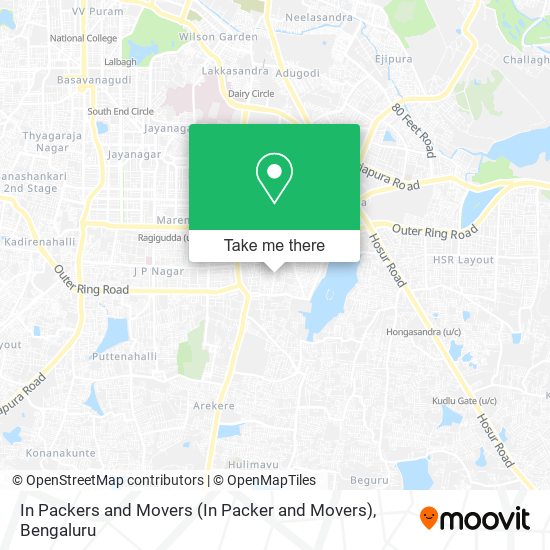 In Packers and Movers map