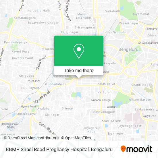 BBMP Sirasi Road Pregnancy Hospital map