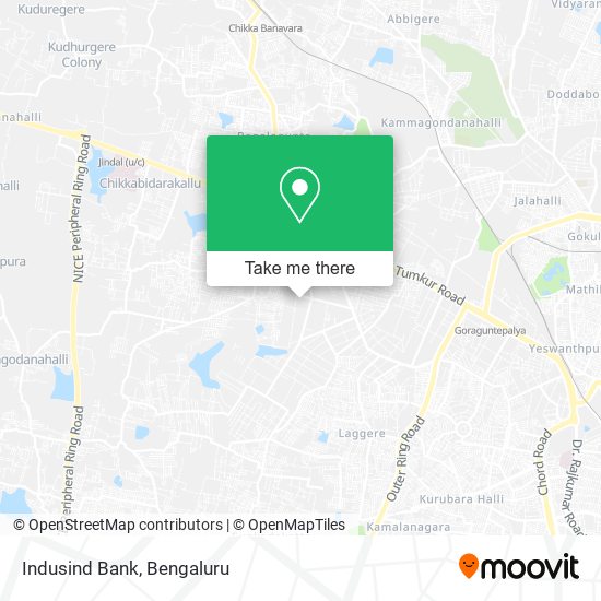 Indusind Bank map