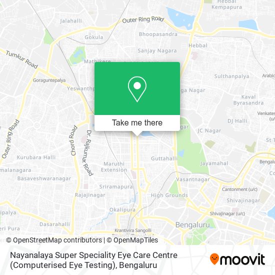 Nayanalaya Super Speciality Eye Care Centre (Computerised Eye Testing) map