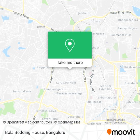 Bala Bedding House map