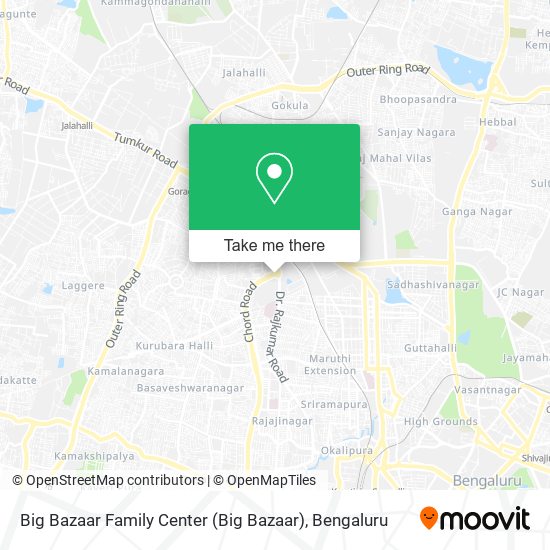 Big Bazaar Family Center map