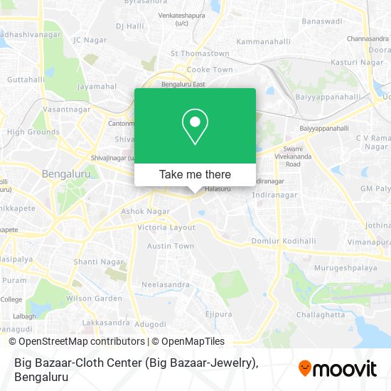 Big Bazaar-Cloth Center (Big Bazaar-Jewelry) map