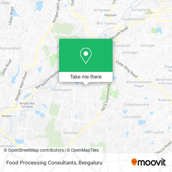 Food Processing Consultants map