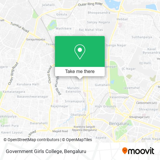 Government Girls College map