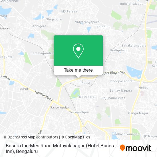 Basera Inn-Mes Road Muthyalanagar (Hotel Basera Inn) map