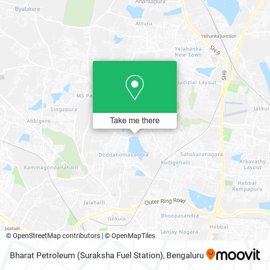 Bharat Petroleum (Suraksha Fuel Station) map