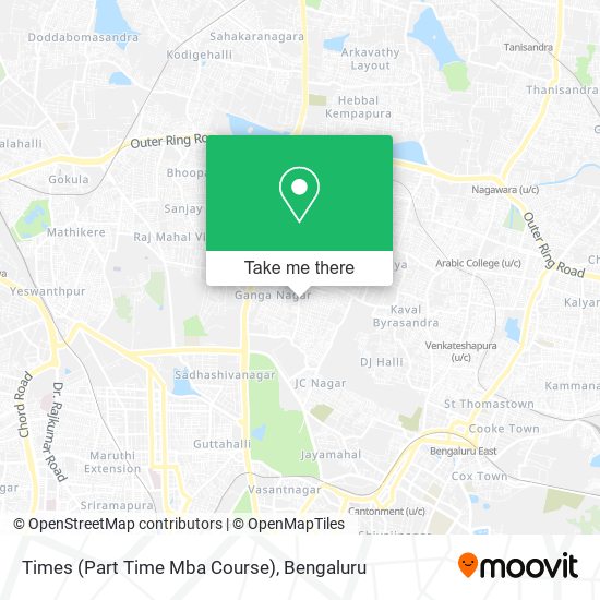 Times (Part Time Mba Course) map