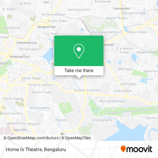Home Is Theatre map