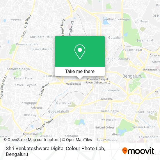 Shri Venkateshwara Digital Colour Photo Lab map