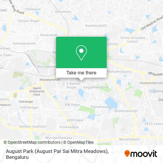 August Park (August Par Sai Mitra Meadows) map