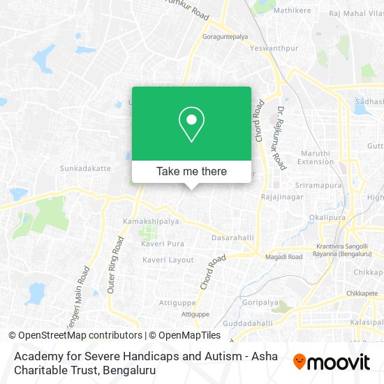 Academy for Severe Handicaps and Autism - Asha Charitable Trust map