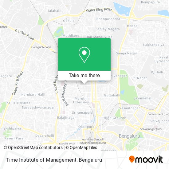 Time Institute of Management map