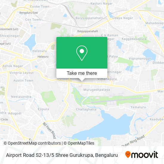 Airport Road S2-13 / 5 Shree Gurukrupa map