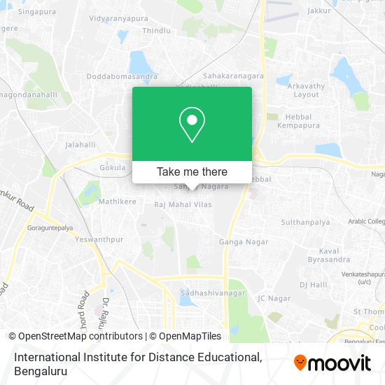 International Institute for Distance Educational map