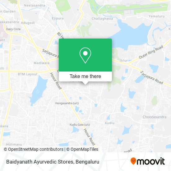 Baidyanath Ayurvedic Stores map