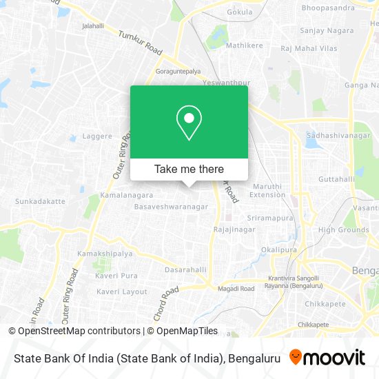 State Bank Of India map