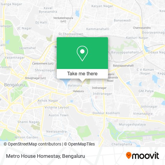 Metro House Homestay map