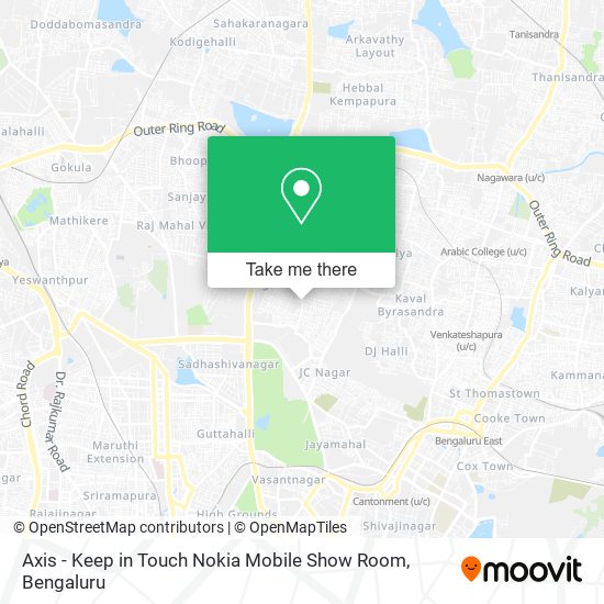 Axis - Keep in Touch Nokia Mobile Show Room map