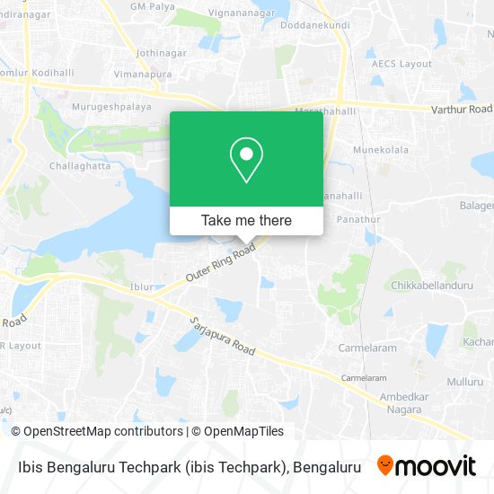Ibis Bengaluru Techpark (ibis Techpark) map