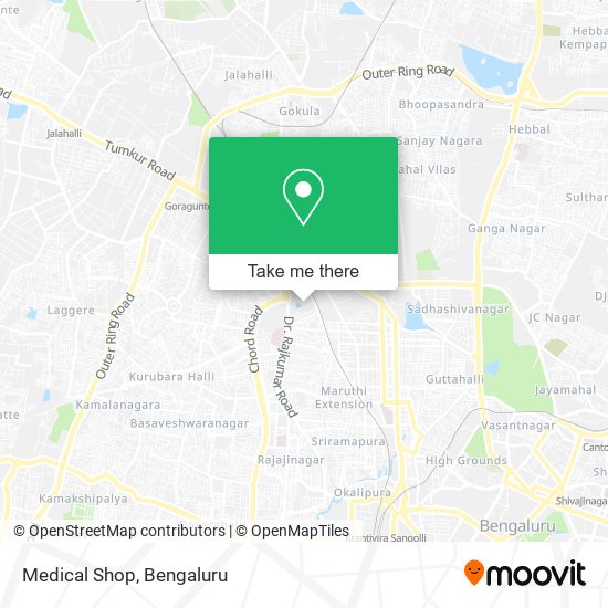 Medical Shop map