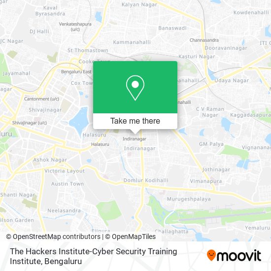 The Hackers Institute-Cyber Security Training Institute map