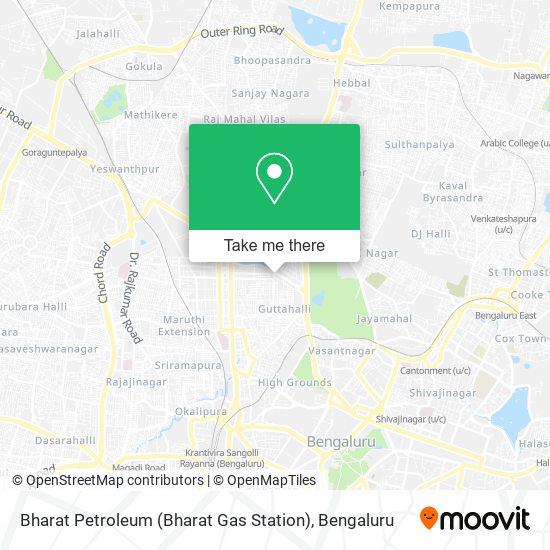 Bharat Petroleum (Bharat Gas Station) map