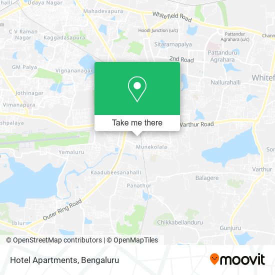 Hotel Apartments map