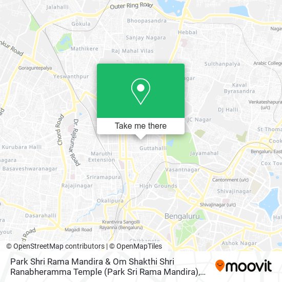 Park Shri Rama Mandira & Om Shakthi Shri Ranabheramma Temple (Park Sri Rama Mandira) map