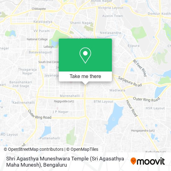 Shri Agasthya Muneshwara Temple (Sri Agasathya Maha Munesh) map