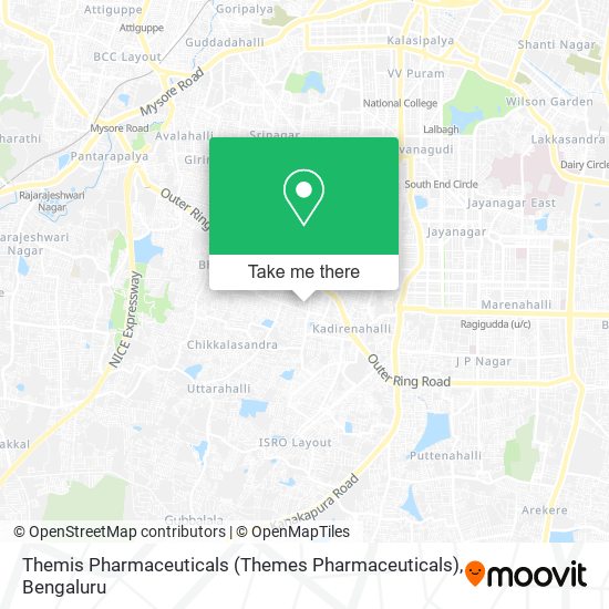 Themis Pharmaceuticals (Themes Pharmaceuticals) map