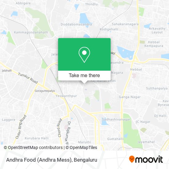 Andhra Food (Andhra Mess) map