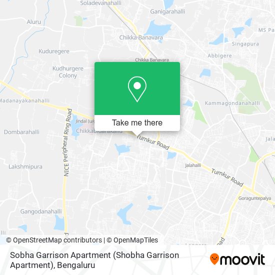 Sobha Garrison Apartment (Shobha Garrison Apartment) map