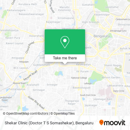 Shekar Clinic (Doctor T S Somashekar) map