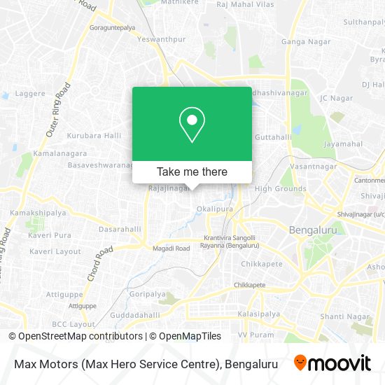 Max Motors (Max Hero Service Centre) map