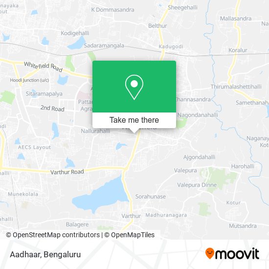 Aadhaar map